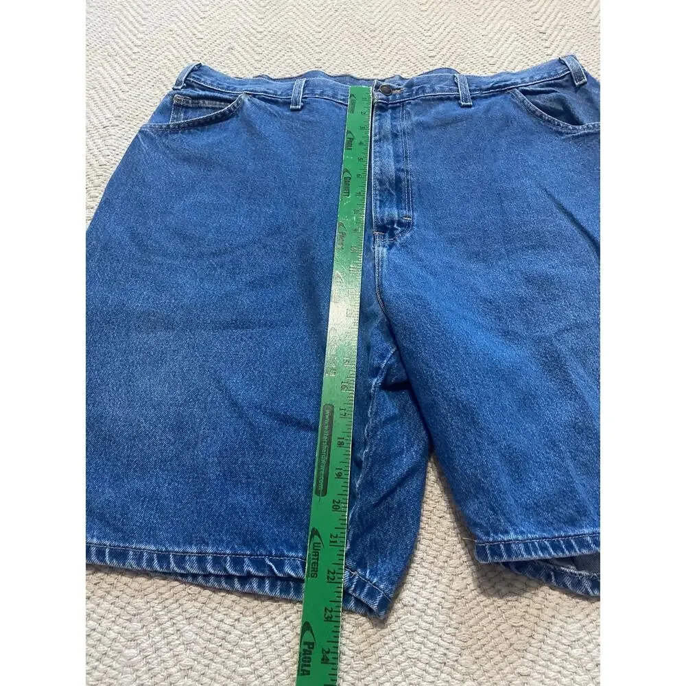 Dickies Men's Denim Carpenter Shorts Relaxed Fit Blue 100% Cotton Size 44